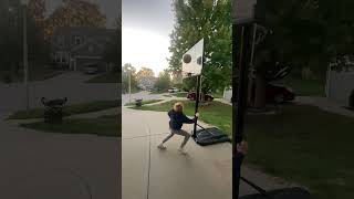 Crazy slow mo layup basketball funny lay jelly hopper hoopers tuff nba2k24park fun [upl. by Waddle858]