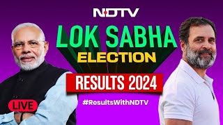 Election Results 2024 LIVE  Lok Sabha Election Results  NDA vs INDIA  NDTV 24x7 Live TV [upl. by Hudson]