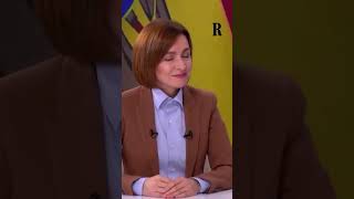 TERREMOTO in DIRETTA TV lautocontrollo della presidente della MOLDAVIA Maria Sandu [upl. by Aramac]