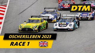 DTM Race 1  Oschersleben  DTM 2023 [upl. by Trbor]