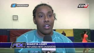 Shakeya Leary el arma secreta de New Crusaders de Valparaíso [upl. by Rance]