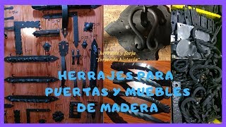 HERRAJES PARA MUEBLES Y PUERTAS DE MADERA CATALOGO [upl. by Gustafsson50]