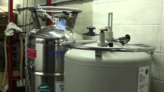 Filling and Maintenance of Liquid Nitrogen Tanks [upl. by Burdett]