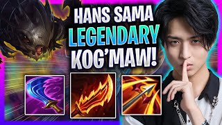 HANS SAMA WITH HIS LEGENDARY KOGMAW  G2 Hans Sama Plays KogMaw ADC vs KaiSa  Season 2024 [upl. by Maridel500]