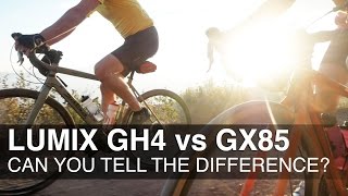 Lumix GH4 vs GX85  GX80  Can you tell the difference [upl. by Imehon]