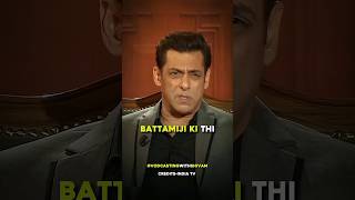 Salman khan angry on zubair khan 👀🔥 ft IndiaTV shorts salmankhan [upl. by Valentin]