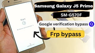 Samsung J5 Prime SMG570F frp bypass [upl. by Zeitler325]