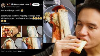 PENIPU  BELI KEBAB DIKIRIM ROTI TAWAR  VIRAL DI TWITTER   SAD FOOD [upl. by Phipps]