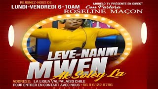 Modelo TV 56961228796 Leve nanm mwen ak solèy la avèk pastora Roseline Macon [upl. by Epuladaugairam573]