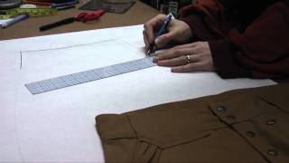 Pattern Drafting Tutorial  Custom Steeplejacks [upl. by Irod]