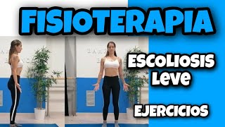 💪 EJERCICIOS para ESCOLIOSIS leve dorsolumbar FISIOTERAPIA [upl. by Larrej]