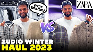 ZUDIO Banned For Copying ZARA amp HampM  Zara vs Zudio Winter Haul 2024  BeYourBest Fashion San Kalra [upl. by Rubio89]