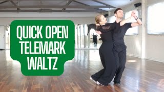 Quick Open Telemark from Promenade  Waltz [upl. by Yremogtnom505]