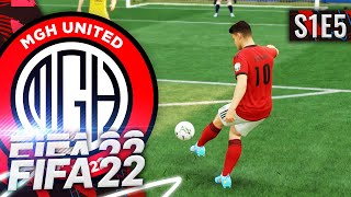 WE DISCOVERED A HIDDEN GEM  FIFA 22 MGH UNITED CAREER MODE S1E5 [upl. by Naraj]