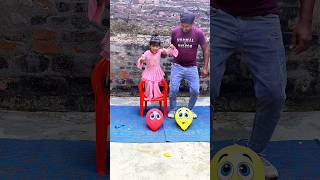 gubbare fun 😊🎈😜😂 shorts shortsfeed balloon funny viralvideo [upl. by Ahsik]