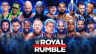 WWE Royal Rumble 2023 Full Match 30 Man [upl. by Enotna781]