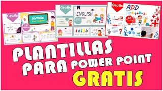 PLANTILLAS EDITABLES GRATIS PARA POWER POINT 2022 [upl. by Kruger]