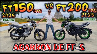 FT 150 GTS VS FT 200 GTS 2025 DE ITALIKA  ¿VALE LA PENA SUBIR DE NIVEL FRENTE A FRENTE [upl. by Gorlin]