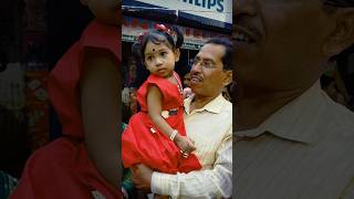 Babar kole chepe sona maa kothay thakur dekhte gelo  shorts cutebaby durgapuja [upl. by Myrlene]