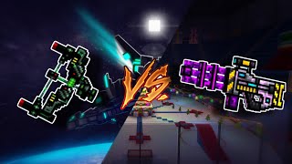 Laser Bow VS Prototype  Pixel Gun 3D [upl. by Tekcirc]