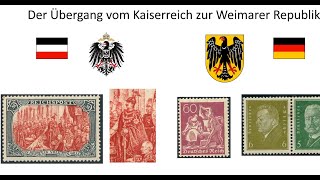 Johannes Hoffner Der Übergang Kaiserreich  Weimarer Rep aus dem Blickwinkel der Philatelie  BDPh [upl. by Landre]