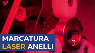 Marcatura Laser su anelli e cilindri precisione e personalizzazione industriale [upl. by Varhol]