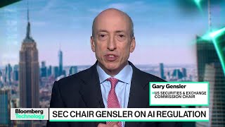 SEC Chair Gensler on Regulating AI Cryptocurrencies [upl. by Dercy]