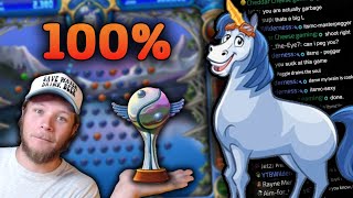 BEATING adventure mode in PEGGLE is EASY [upl. by Rie766]