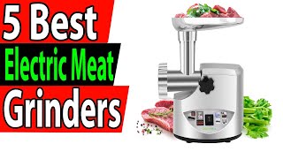 TOP 5 Best Electric Meat Grinder Review 2023 [upl. by Farkas]