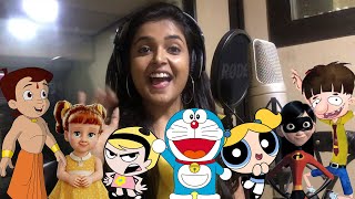 The Girl Behind Many VOICES – LIVE OFFICIAL DUBBING ft Sonal Kaushal [upl. by Blakeley]