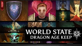 Dragon Age Inquisition  My canon world state from Dragon Age Keep narrated by Varric [upl. by Eugeniusz]