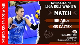 LIVE VOLI KOREA HARI INI IBK Altos vs GS Caltex [upl. by Macrae]