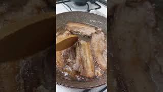 PRITONG LIEMPO youtubeshorts asmr food sarap busog [upl. by Hastings]