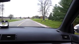 Audi RS4 JHM Full Exhaust Interior Sound [upl. by Berstine]