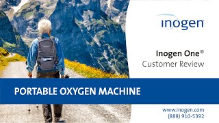 Portable Oxygen Machine  Inogen One Customer Review [upl. by Erdnoid532]