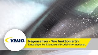 VEMO Regensensor  Wie funktioniert ein Regensensor [upl. by Ennayhc586]