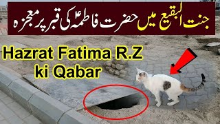 Jannat ul Baqi Mein Hazrat Bibi Fatima R A Ki Qabar Par Mojza [upl. by Anoel]