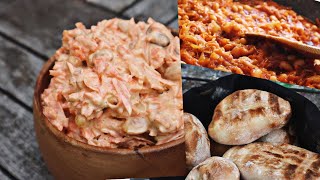 Best Chakalaka Recipe Classic Braai Sides South African FoodRoosterkoek Coleslaw Cookout sides [upl. by Terchie]