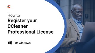 How to register your CCleaner Professional license for PC [upl. by Bradlee]