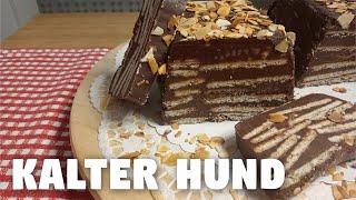 Kalter Hund  Kellerkuchen  Kuchen ohne backen [upl. by Luzader]