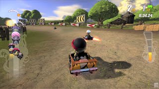 ModNation Racers Beta Gameplay [upl. by Aillicirp776]