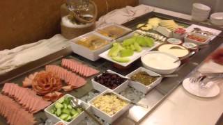 Breakfast in Airotel Stratos Vassilikos Hotel Athens [upl. by Jelks]