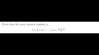 Prove by PMI that for every Natural Number n 12nnn12 [upl. by Ellora]