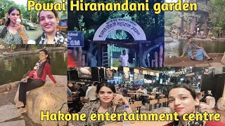 Hiranandani garden  Hakone entertainment centre  Vlogs [upl. by Twitt]