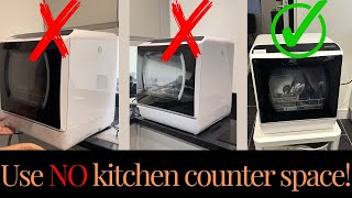 Fit your counter top dishwasher anywhere with this tip [upl. by Remas158]