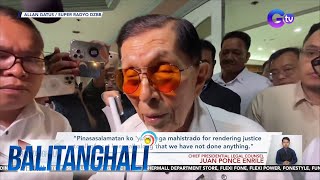 Juan Ponce Enrile Atty Gigi Reyes at Janet LimNapoles acquitted sa kasong  Balitanghali [upl. by Sair]