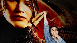 Protesters arrested at Thai Hunger Games premiere [upl. by Aranat]