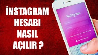 İNSTAGRAM HESABI NASIL AÇILIR  2024 [upl. by Vachel681]