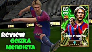 REVIEW RACIKAN GEIZKA MENDIETA MAX RATING 101 STATISTIK eFOOTBALL 2025 [upl. by Otcefrep]