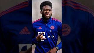 alphonso devies alphonsodavies realmadrid bayernmunich [upl. by Erialb]